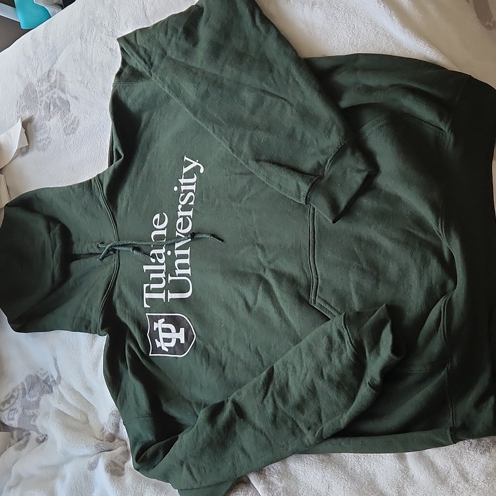 Green Tulane University hoodie
